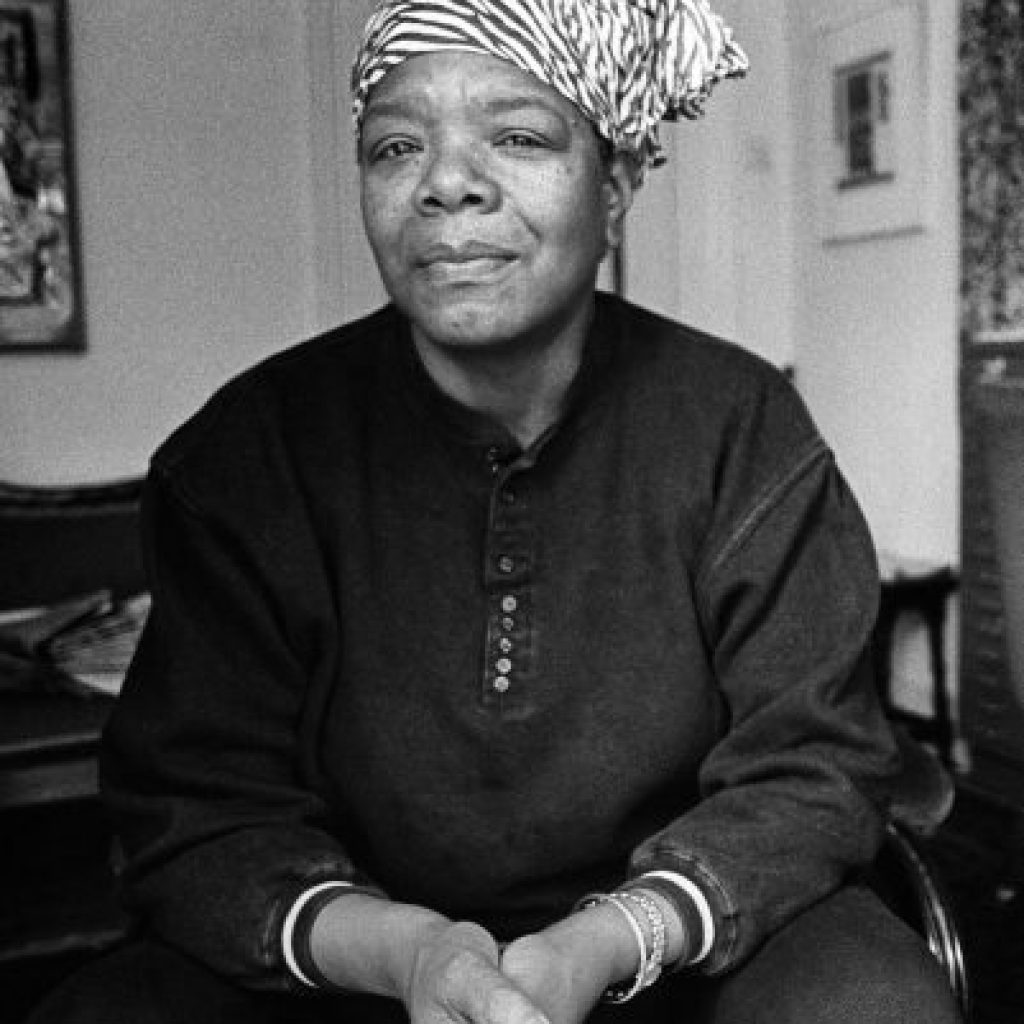 1969; Integrity: Maya Angelou
